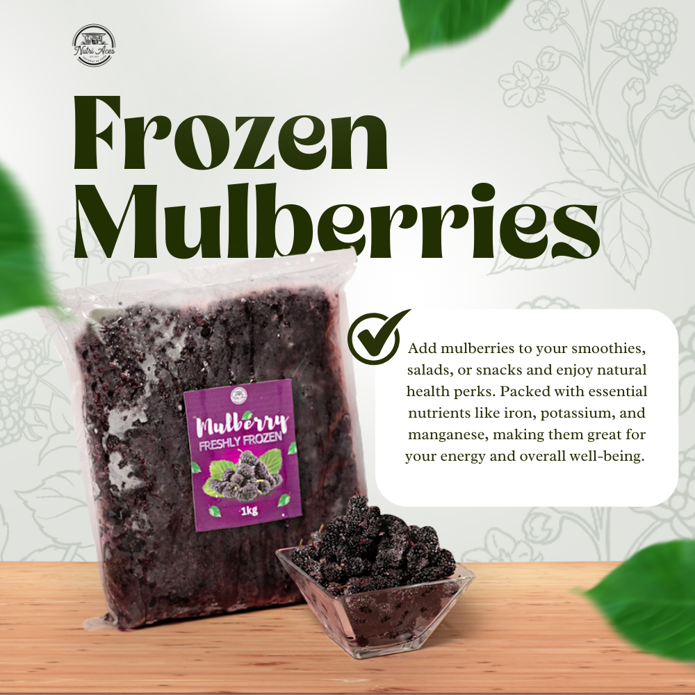 NutriAces Frozen Mulberries