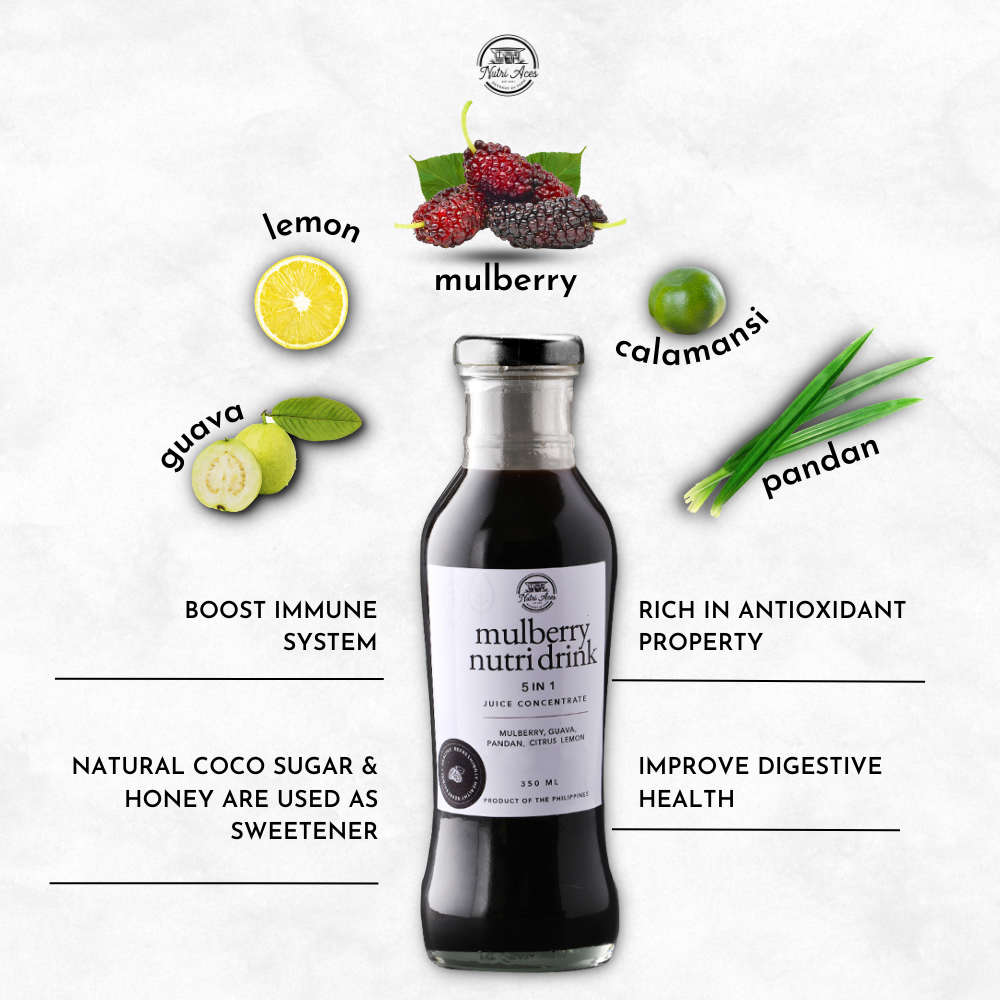 Mulberry Nutri-Drink 5 in 1 Juice Concentrate